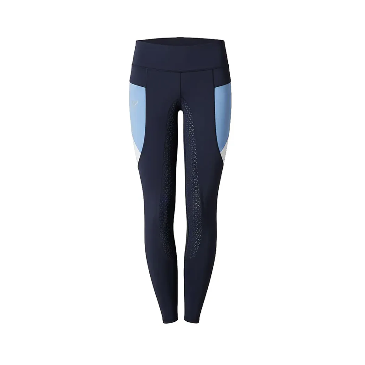 BRIDGE Ladies FG Color Blocks Riding Thights Navy (Black Iris)