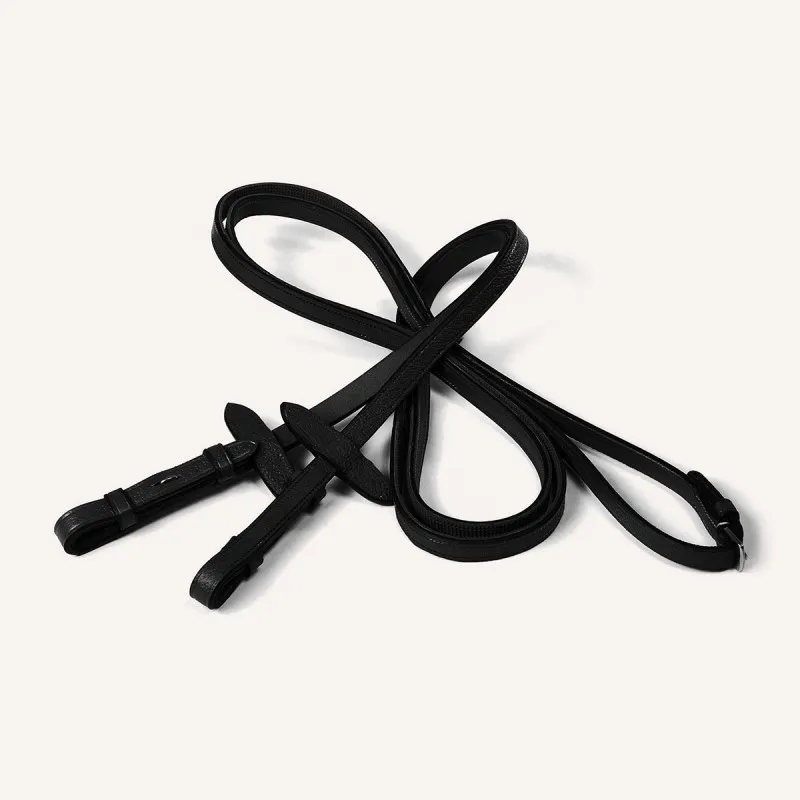 Butet 13mm half-rubber curb reins