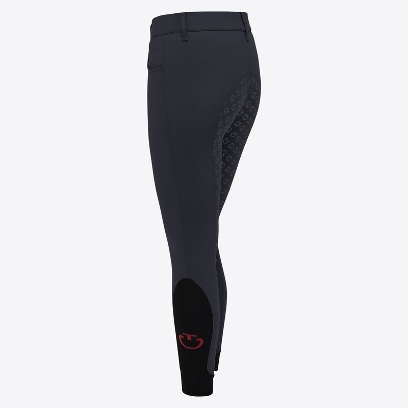 Cavalleria Toscana Women's full grip dressage breeches - Charcoal