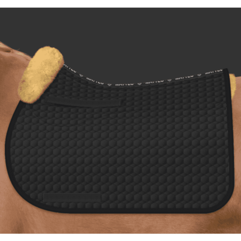 MATTES Square Allround Schabrack  Sort med Natur Saueskinn