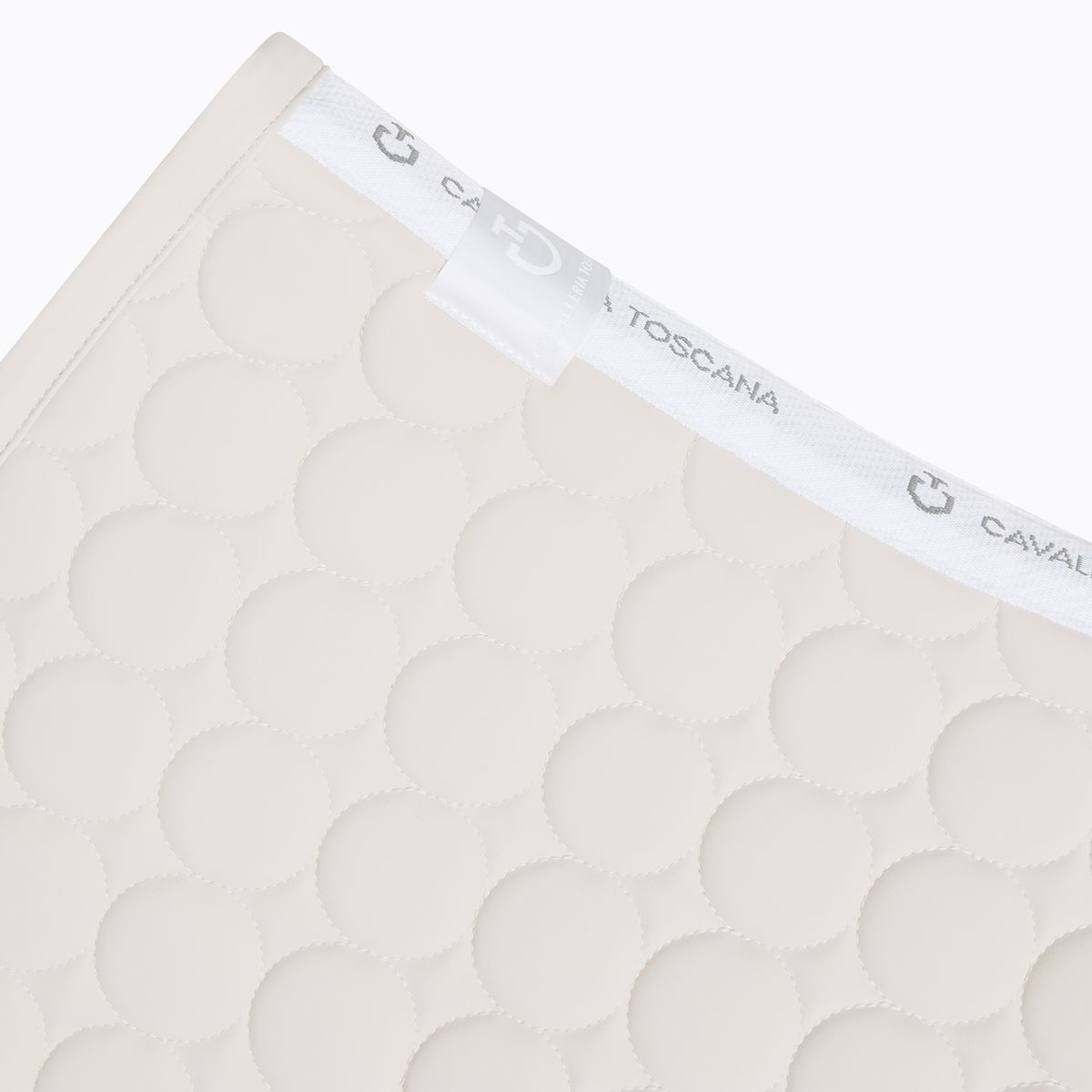 Cavalleria Toscana Jumping Saddle Pad with Circular Quilting 