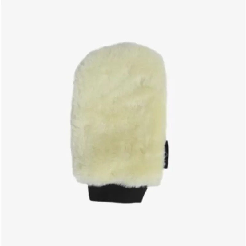 Grooming Deluxe Sheepskin Grooming Glove Naturel