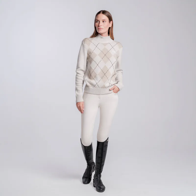 Cavalleria Toscana Women’s pure wool high-neck sweater