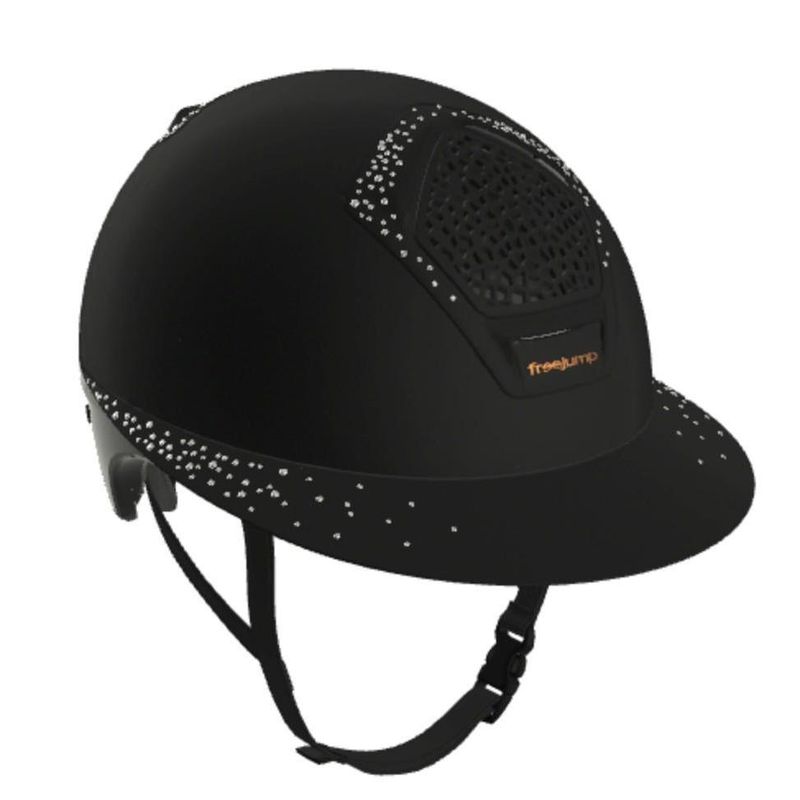 Freejump Voronoï Crystal svart matte black krystalls u/temple protection 