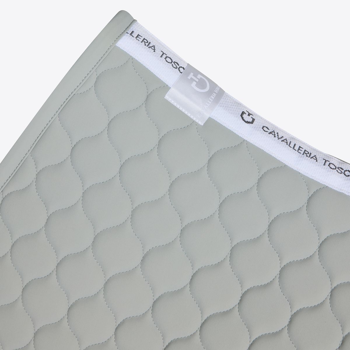 Cavalleria Toscana Jumping Saddle Pad with Circular Quilting - Belgian Block