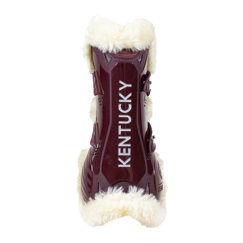 Kentucky Vegan Sheepskin Tendon Boots Bamboo Elastic
