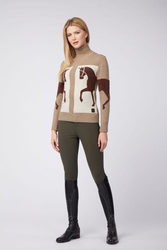 VESTRUM IXELLES WOMEN HIGH NECK SWEATER
