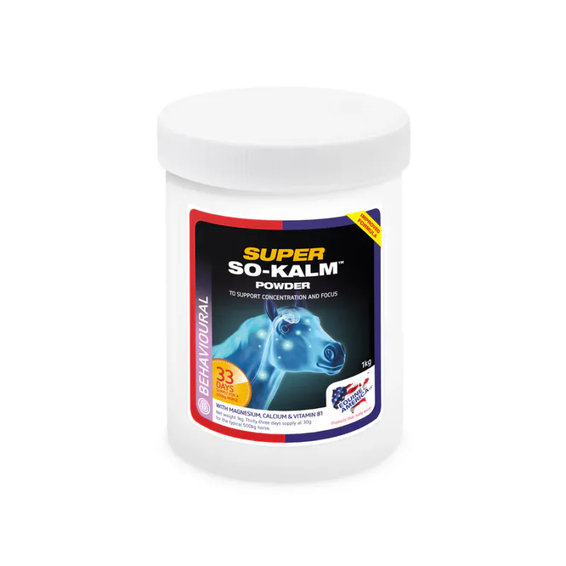 Equine America Super So-Kalm powder  - 1kg. 