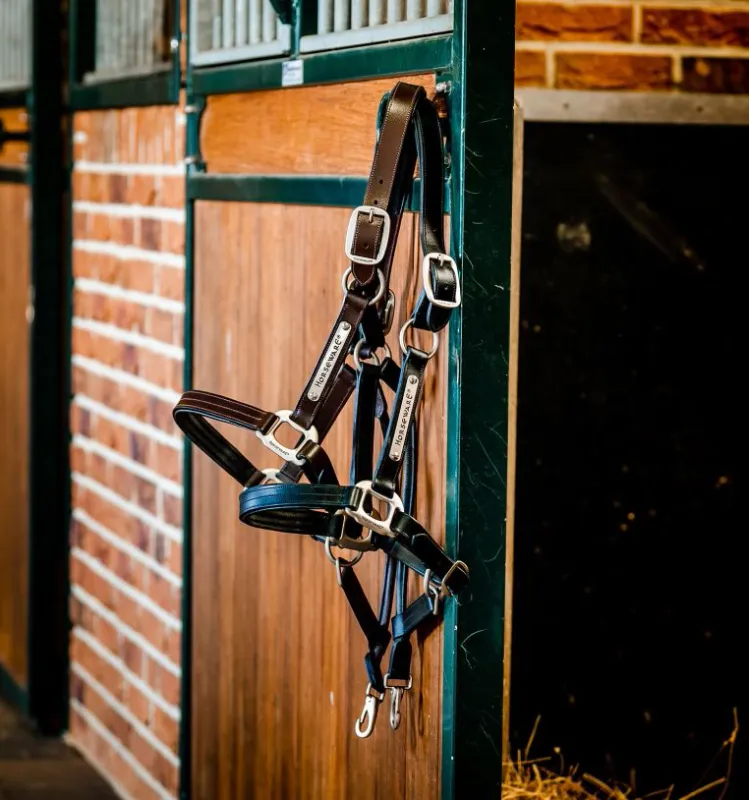 Horseware® Signature Leather Headcollar