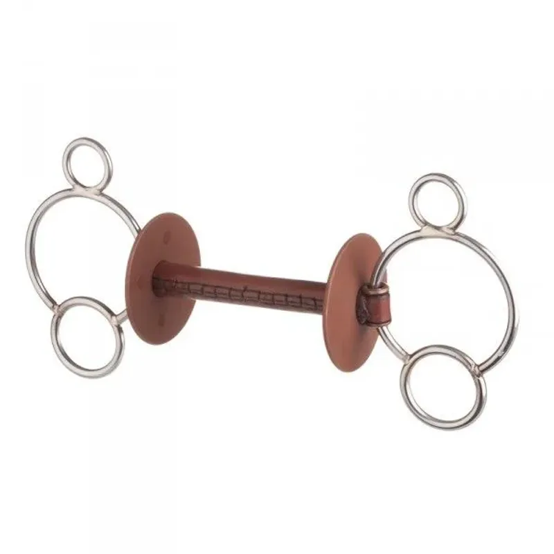Beris 3-Ring Lærbitt
