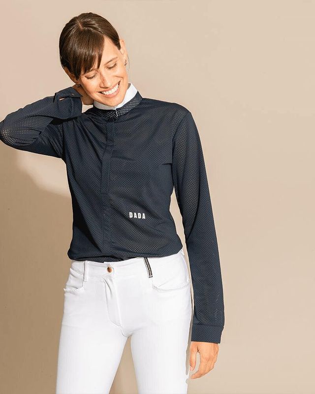 Helios ML - Horse riding competition polo shirt