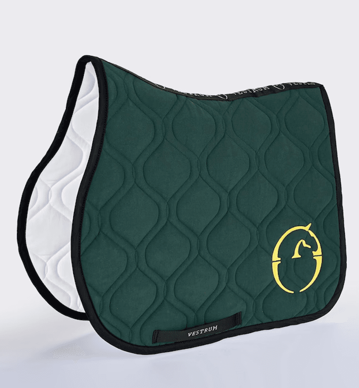 Vestrum Capville Saddle Pad Green, SPRANG / DRESSUR