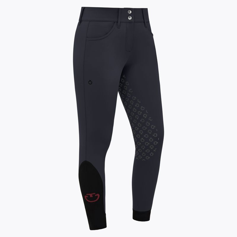 Cavalleria Toscana Women's full grip dressage breeches - Charcoal