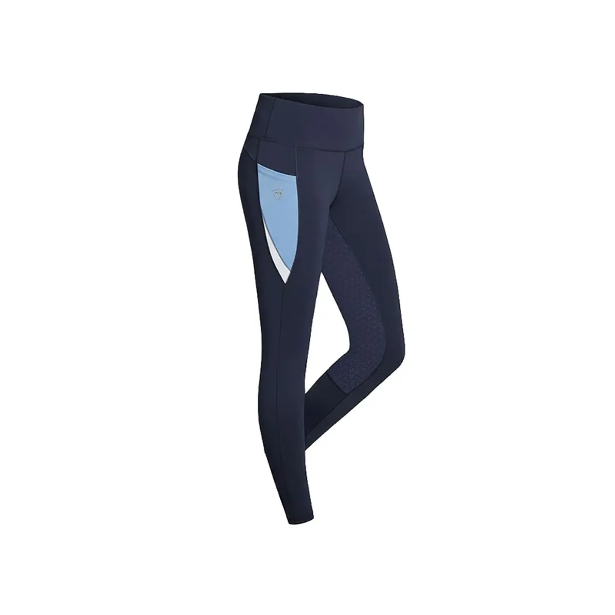 BRIDGE Ladies FG Color Blocks Riding Thights Navy (Black Iris)